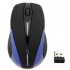 Mouse Antares optic wireless 1000 dpi 2 4 GHz negru albastru