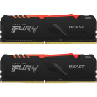 Memorie Fury Beast RGB 32GB 2x16GB DDR4 3200MHz CL16 Dual Channel Kit