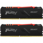Memorie FURY Beast RGB 64GB 2x32GB DDR4 3600MHz CL18 Dual Channel Kit