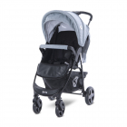 Carucior 2 in 1 Daisy Basic Black Silver Blue