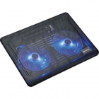 Cooler laptop SRXNCP007 10 15 6 2 ventilatoare USB Negru