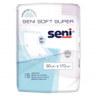 SENI SOFT CEARCEAF ABSORBANT 90X170CM X 5BUC