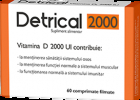 ZDROVIT DETRICAL D3 2000UI X 60 COMPRIMATE FILMATE
