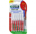 GUM PERII INTERDENTARE TRAV LER 0 8MM ROSU 6BUC