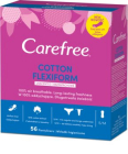 CAREFREE ABSORBANTE ZILNICE DIN BUMBAC FLEXIBIL 56BUC