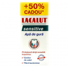 LACALUT APA DE GURA ANTIPLAQUE SENSITIVE 300ML 50 CADOU