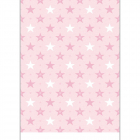 Covor copii Kids Pink Stars model cu stele poliester 70 x 140 cm