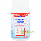 Zinc Vitamina C si Magneziu 40cps