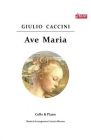 Ave Maria Giulio Caccini Violoncel si pian