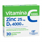 VITAMINA C 1000 ZINC 25 D3 4000 30 COMPRIMATE FILM FITERMAN