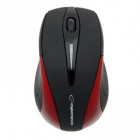 Mouse Antares optic wireless 1000 dpi 2 4 GHz negru rosu