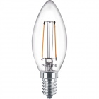 Bec LED lumanare Philips E14 2 25W alb lumina calda 2700 K