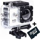 Camera Sport iUni Dare 50i Full HD 1080P 5M Waterproof Alb Card MicroS