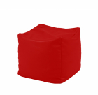 Fotoliu taburet cub teteron red pretabil si la exterior umplut cu perl
