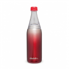 Sticla inox cu sistem de racire si inchidere ermetica rosie 0 6L