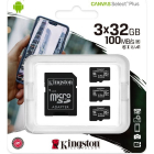 Card Canvas Select Plus R100 32GB MicroSDHC Clasa 10 UHS I U1 Three Pa