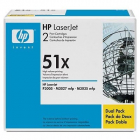 Toner Dual Pack HP Q7551XD Negru