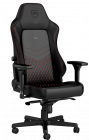 Scaun gaming Noblechairs HERO Real Leather Black Red