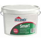 Vopsea lavabila interior Decomix Smart alba 2 5l