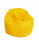 Fotoliu beanbag relaxo xl panama yellow quince umplut cu perle polisti