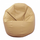 Fotoliu beanbag relaxo xl nude umplut cu perle polistiren