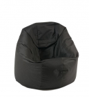 Fotoliu beanbag relaxo xl teteron black umplut cu perle polistiren