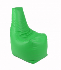 Fotoliu mediu sunlounger verde umplut cu perle polistiren marca Pufrel