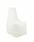 Fotoliu mediu sunlounger white umplut cu perle polistiren marca Pufrel