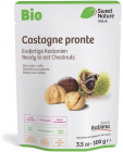 Castane bio decojite gata de mancat 100g Sweet Nature Italia