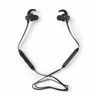 Casti Sport Bluetooth In Ear cablu flexibil negru Nedis