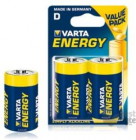 Baterie alcalina R20 D 2bucati blister Energy Varta