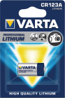 Baterie foto cu litiu 3V 1600mAh CR123A Varta