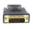 Adaptor HDMI 19 pini mama DVI D 24 1 pini tata aurit Well