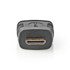 Adaptor HDMI micro tata HDMI mama negru Nedis