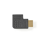 Adaptor HDMI HDMI mama cotit stanga negru Nedis