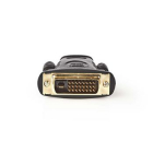 Adaptor DVI D 24 1 pin tata HDMI mama negru Nedis