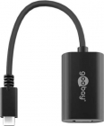 Adaptor USB C tata la DisplayPort mama 0 20m Goobay