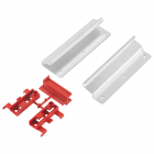 Accesorii montare pentru profil Gola vertical Scilm plastic argintiu