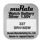 Pachet 10 baterii pentru ceas Murata SR416SW 337