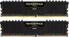 Memorie Corsair Vengeance LPX Black 32GB DDR4 2666MHz CL16 Dual Channe