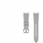 Curea smartwatch Hybrid Leather Band 20mm M L Silver