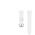 Curea smartwatch Hybrid Leather Band 20mm M L White