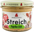Crema tartinabila bio vegetala cu paprika si chili 180g Zwergenwiese