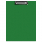 Clipboard dublu A4 plastifiat PVC Q Connect verde