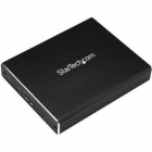 Dual Slot Hard Drive Enclosure for M 2 SATA SSDs USB 3 1 10Gbps Alumin