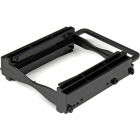 Dual 2 5 SSD HDD Mounting Bracket for 3 5 Drive Bay Tool Less Installa