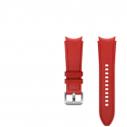 Curea smartwatch Hybrid Leather Band 20mm S M Red