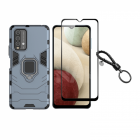 Set protectie 2 in 1 pentru Xiaomi Redmi Note 9 4G Redmi 9T cu husa hy