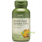 Extract Frunze de Senna Senna Leaf Herbal Plus 125mg 100cps vegetale