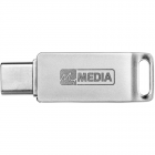 Memorie USB Dual 128GB USB 3 2 Silver